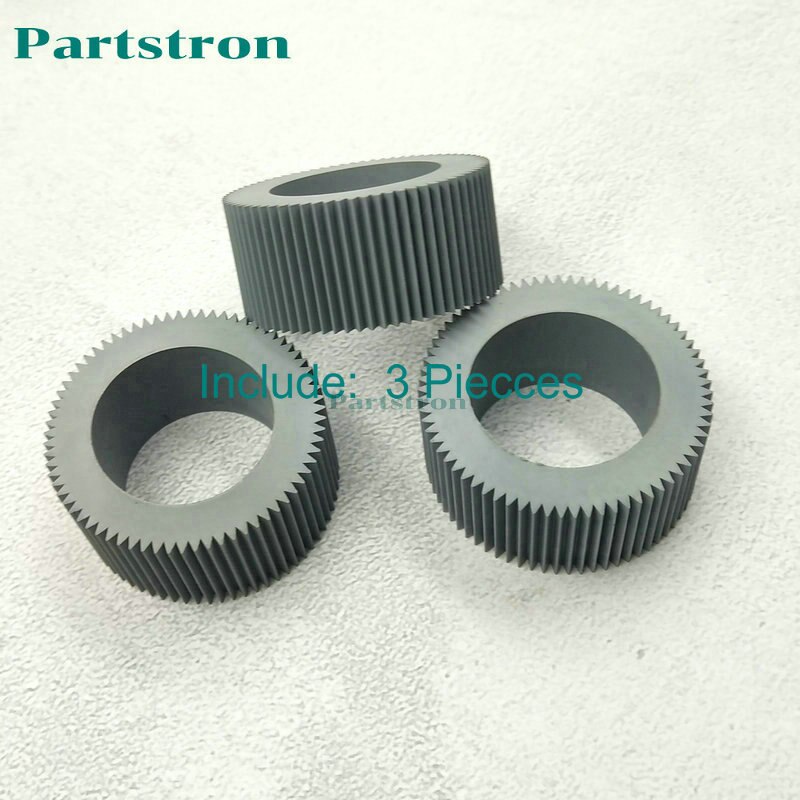 3Pcs Pickup Roller Tire Rubber Roller Pickup 035-14303 Fit For Riso EZ 200 220 300 230 330 370 390 570 590