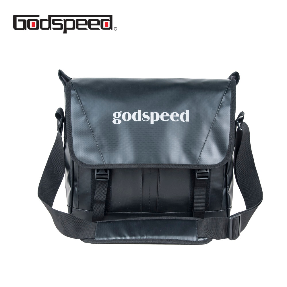 Godspeed pvc dekzeil messenger bag waterdichte mode schoudertas multi-functionele sling zakelijke tas voor mannen