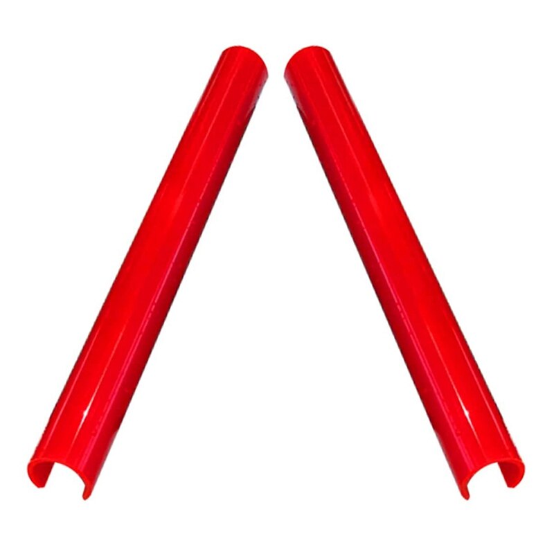 Bandes de garniture de calandre avant de voiture, décoration de cadre de couverture de bande de Style sportif pour BMW série 1 F20 F21: Rouge