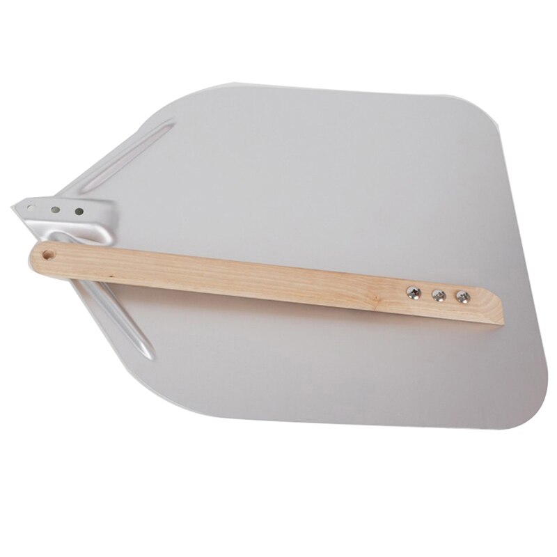 12/14 Inch Portable Oven Spatula Home Baking Pastry Tool Wooden Handle Pizza Spatula Pizza Shovel With Long Handle