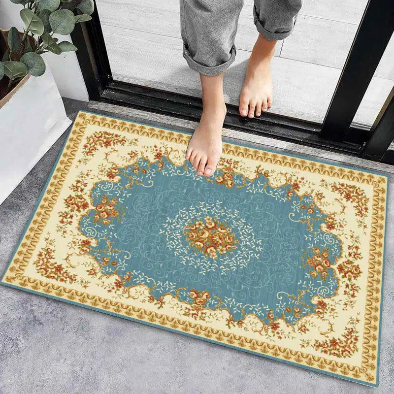 Alfombra antideslizante para puerta de entrada, alfombra moderna súper absorbente para el suelo del hogar y el baño, alfombra para el suelo del pasillo, entrada