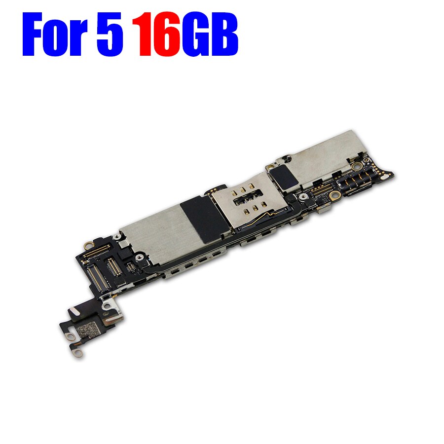 Originele Ontgrendeld Voor Iphone 4 4S 5 5C 5S 5SE Se Moederbord, demonteren Voor Iphone 5 5G Logic Board Met Ios Systeem: 5 16GB