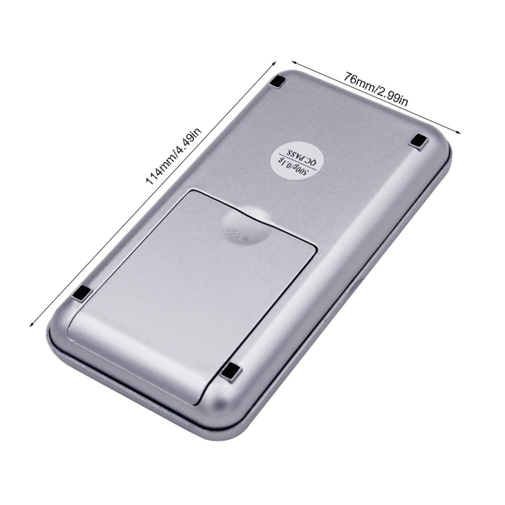 Mini Jewel Scale Electronic 0.01G High Precision Medicinal Balance 0.1G Precision Kitchen Baking Scale