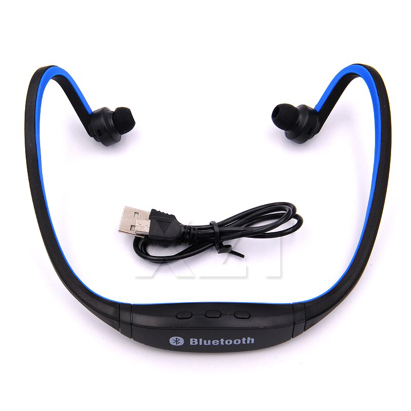 S9 Bluetooth Oortelefoon Hoofdtelefoon Draadloze Stereo Headset Sport Met Microfoon Handsfree Voor Voor Iphone Huawei Xiaomi Smartphone: Blauw