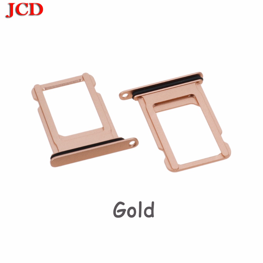 JCD Nano SIM Card Tray Holder Slot Replacement for Apple for iphone 8 SIM Card Tray Holder SIM Card Eject Pin Key