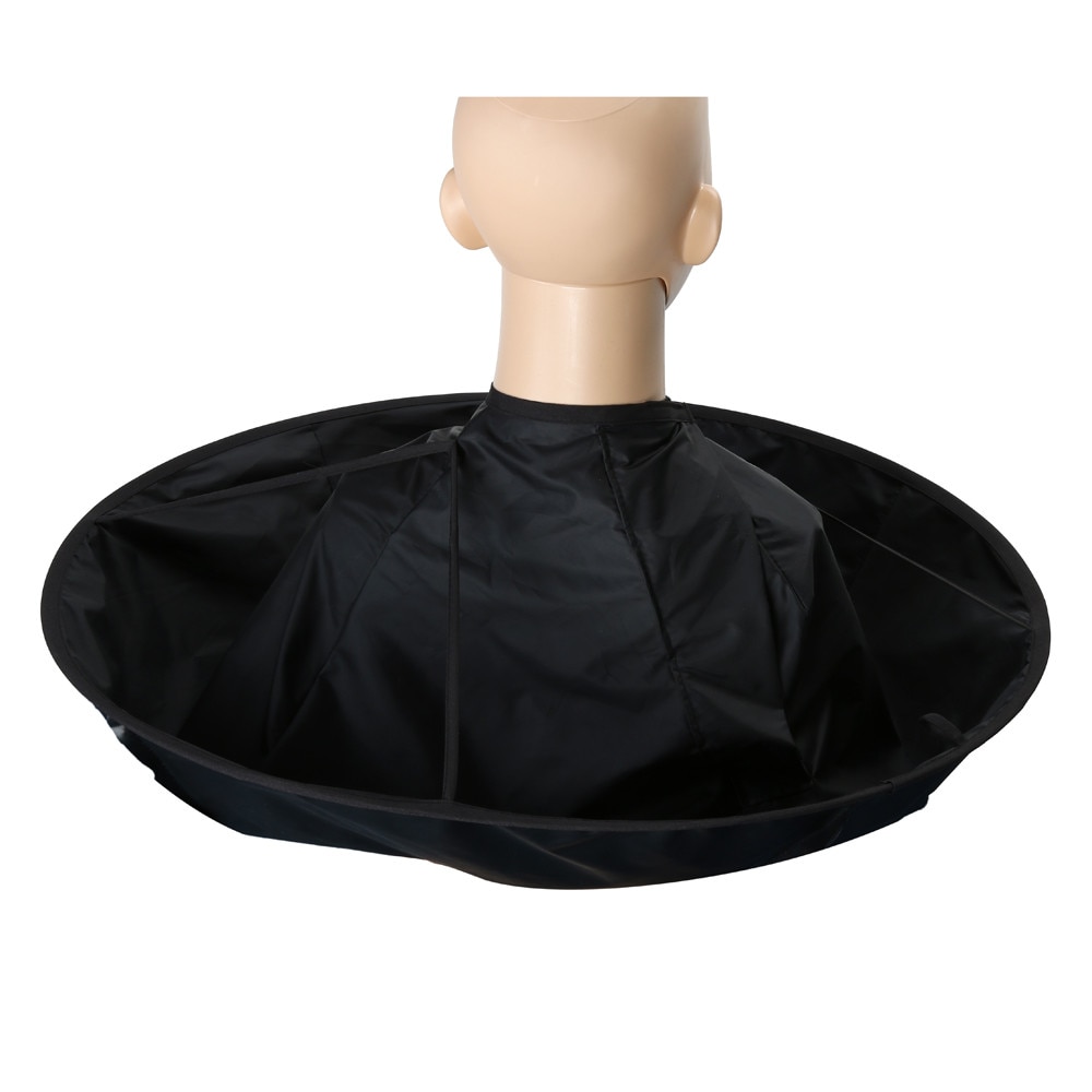 Warp DIY Hair Cutting Cloak Umbrella Cape Salon Barber Home Hairdressing Cape Cover Cloth QE