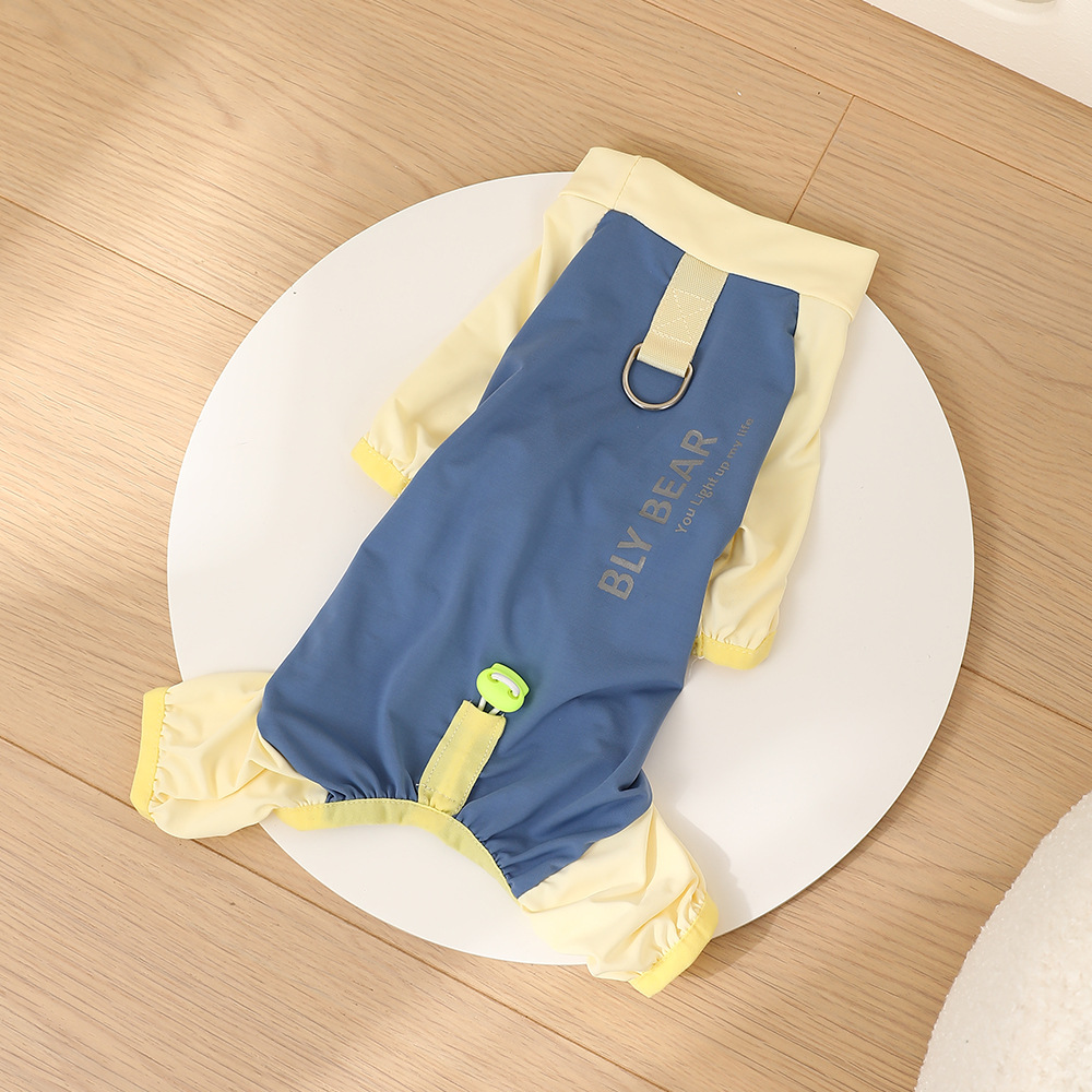 Hundkläder i nät, sommar, solskydd, tröja  uv 50+  kylande utomhuskläder för strandvandring, valpjumpsuit, hoodie, pyjamas: Xxl / Grön