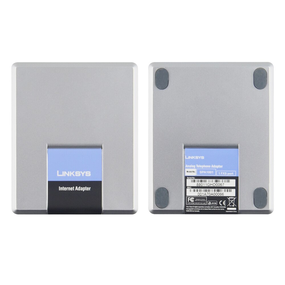 Gratis ! desbloqueado Linksys SPA1001 Voip adaptador FXS gateway Voip gateway, SPA1001 1FXS adaptador AC DC adaptador Voip