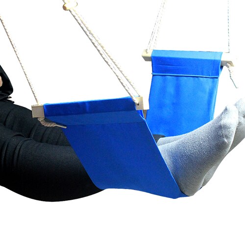 Polyester Fuß Rest Schreibtisch Hängematte, Mini Büro Unter Schreibtisch Fuß Rest Stehen Fuß Hängematte, Einstellbare Schreibtisch Füße Hängematte: 06