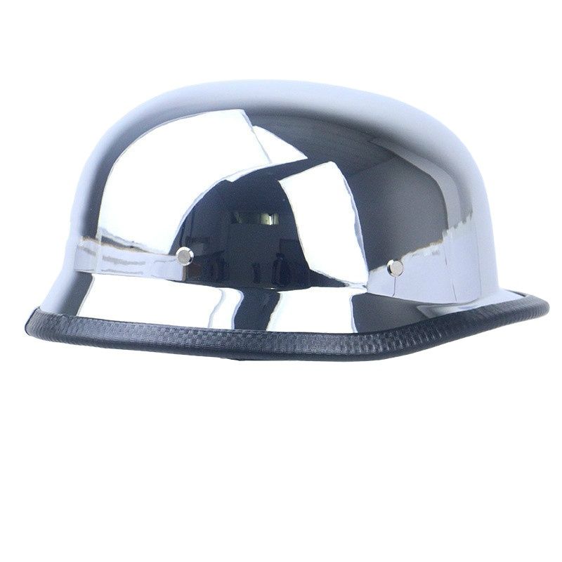 Motorcycle German Helmet Electric Scooter ATV Open Face Cruiser Chopper Half Helmets Motorbike Riding Cap DOT CE