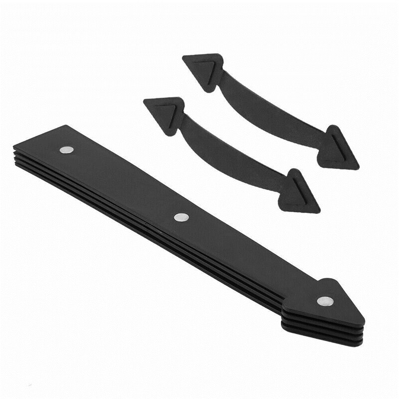 Magnetic Decorative Garage Door Hardware Couch House Double Carriage Door Accents 4 Hinges 2 Handles Decor Kit