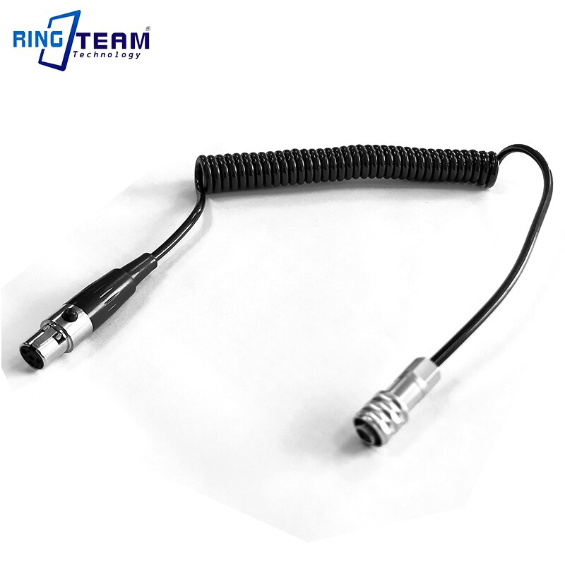 WEIPU SF610/S2 Cables a Mini XLR, 4 pines hembra para BMPCC6K BMPCC 6K modelo Blackmagic Pocket Cinema cámara de 6K