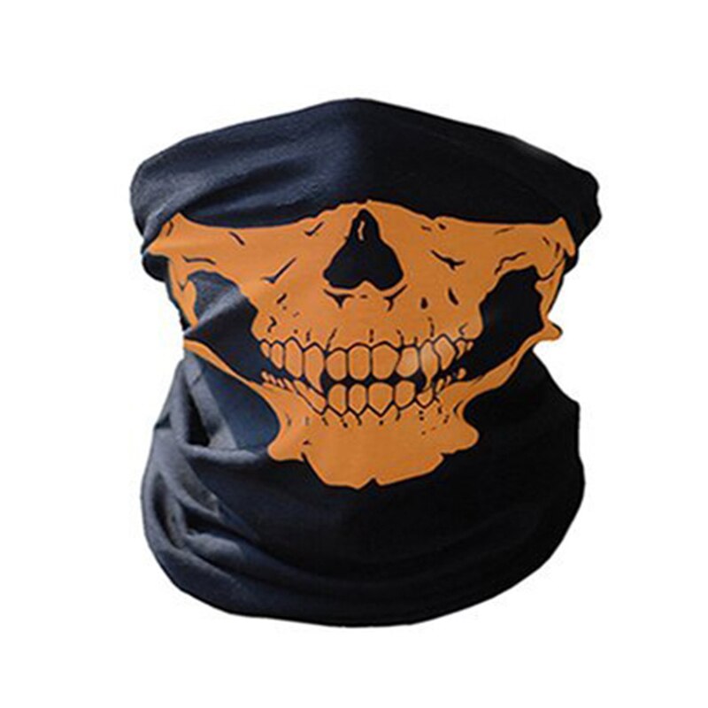 Unisex kranietryk halv ansigtsmaske vinter varmere ski sport motorcykel biker hals tørklæde maske øre varme mænd / kvinders hip hop masker: B -7