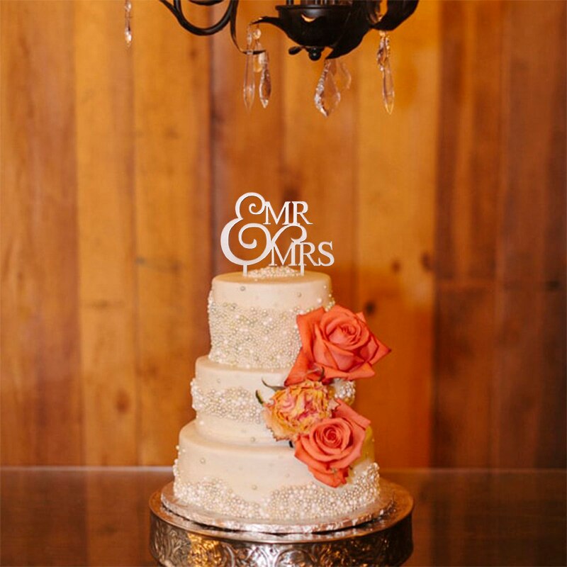 Mr&Mrs Love Just Married Wooden Letters Wedding Cake Topper Wedding Cake Decorations Engagement Party Supplies Cake Insert Cards