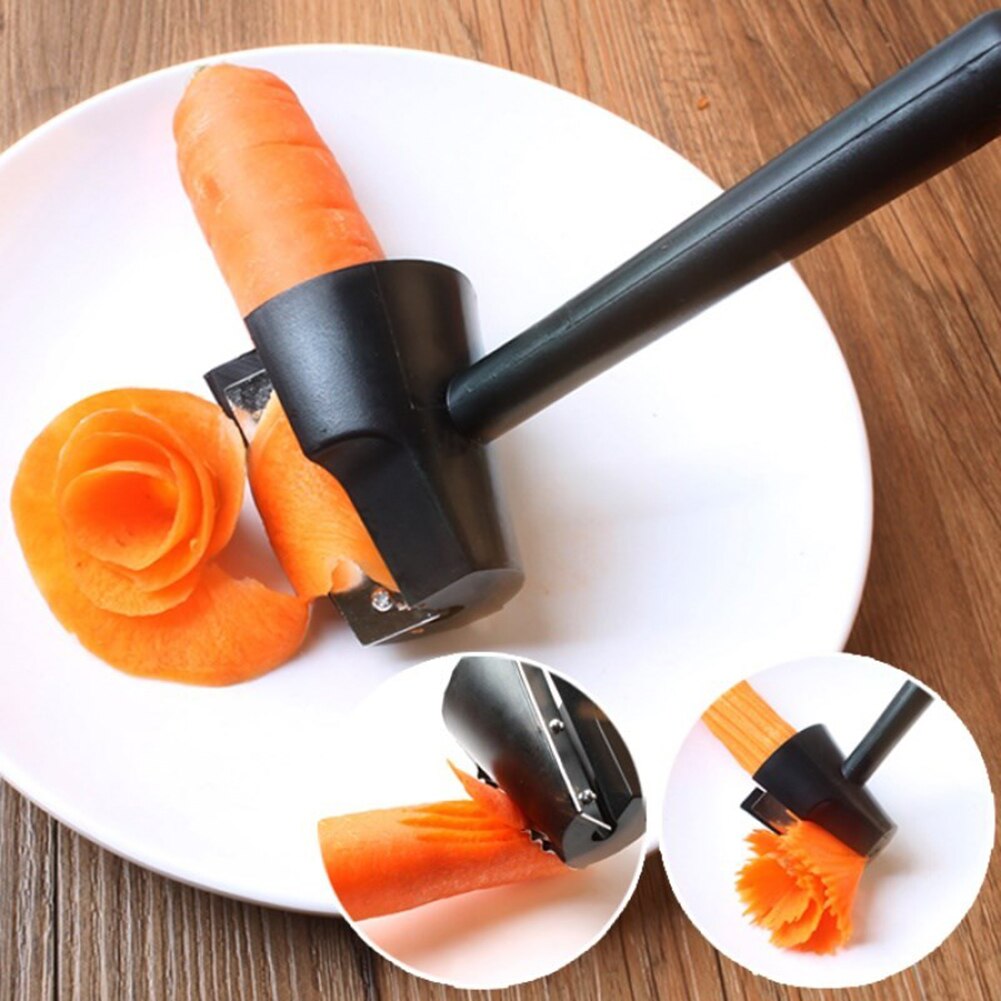 Handleiding Roterende Groente Scroll Cutter Plastic Spiraal Slicers Peeler Mes Voor Fruit Aardappel Wortel Keuken Gadgets