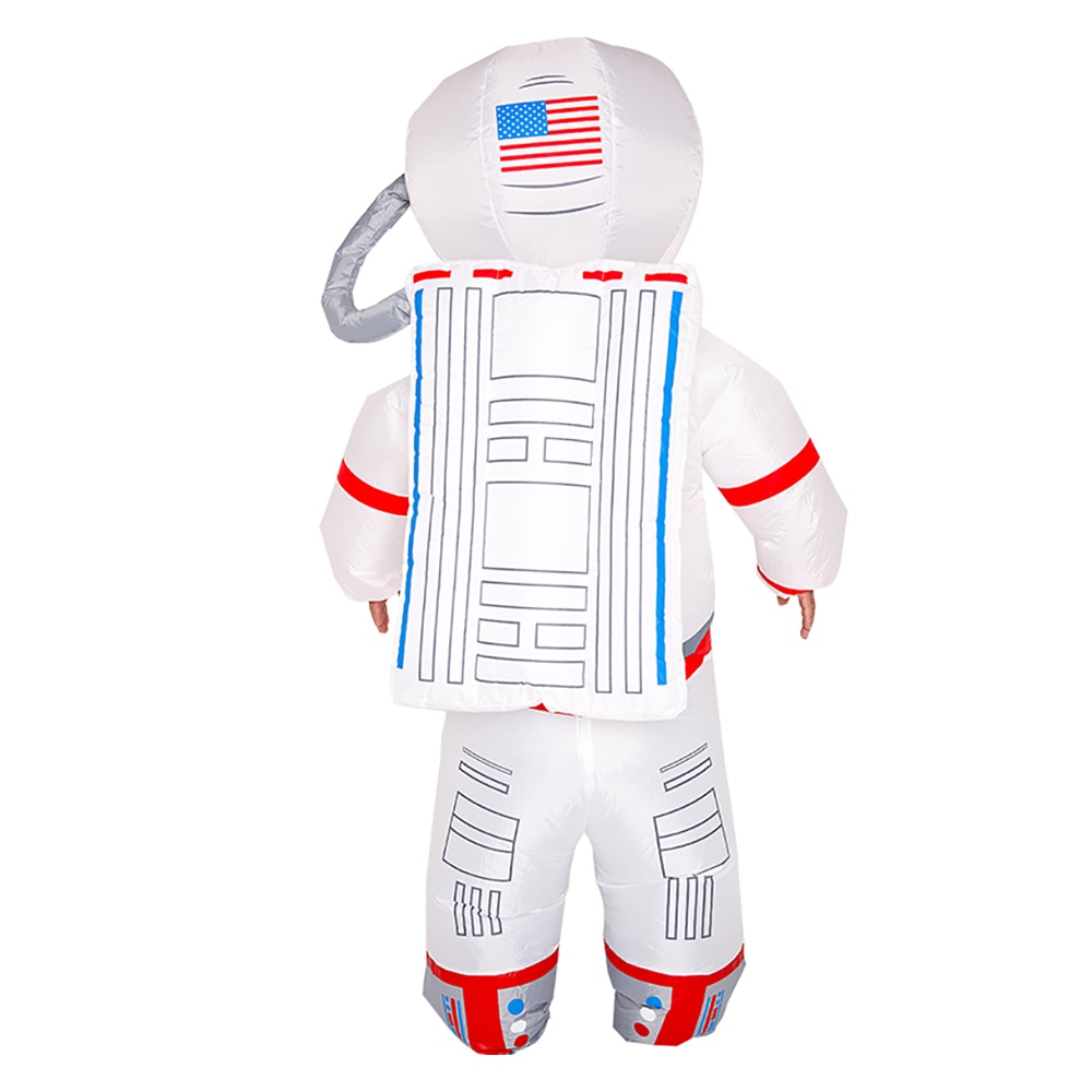 Inflatable Adult Astronaut Clothes Blow Up Cool Spaceman Cosplay Suit Halloween Christmas Dress up Masquerade Party Accessories
