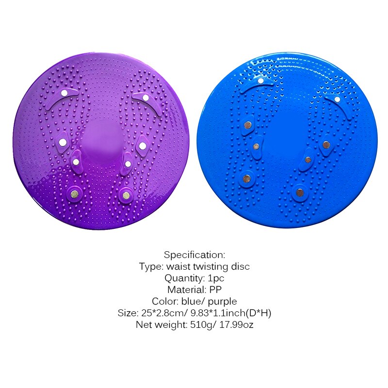 Taille Verdrehen Scheibe Keine Schlupf Praktische Dreh Rabatt Hause Handgelenk aerob ÜSpund flattern Rotierenden Sport Magnetische Massage Platte