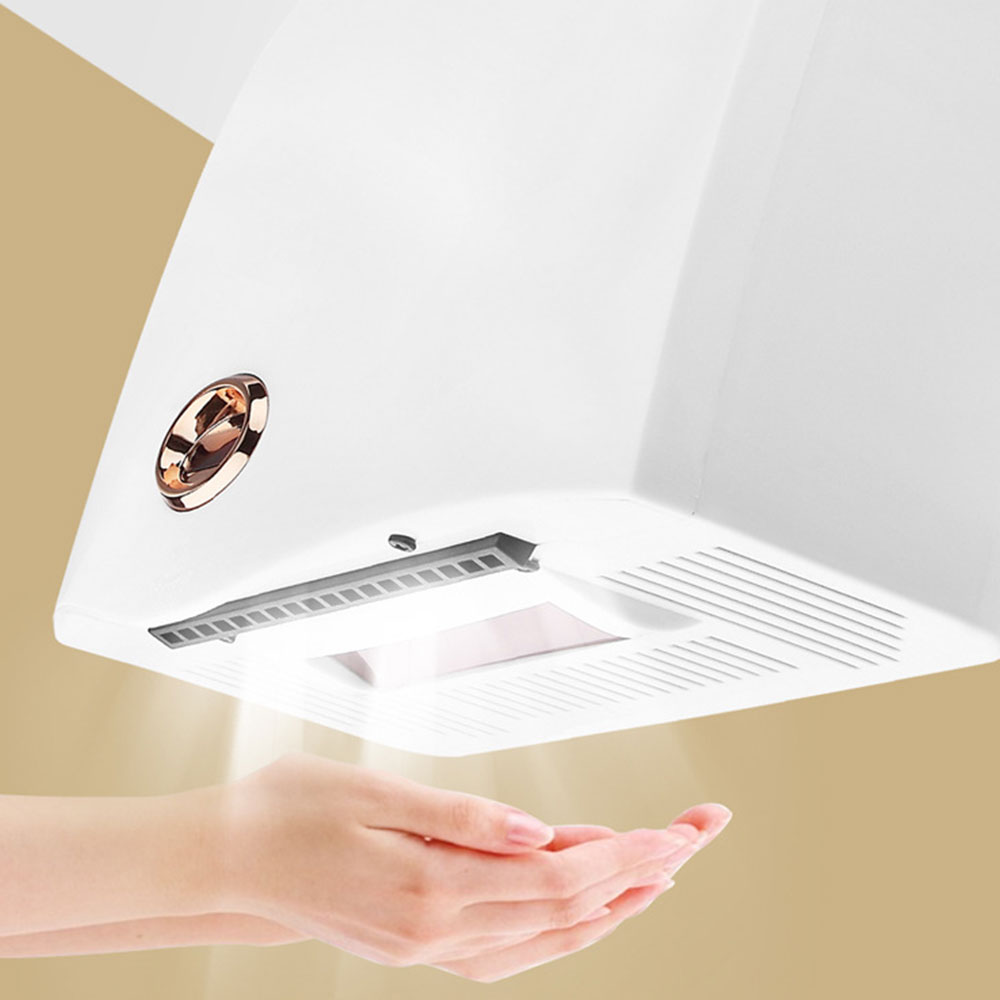 Intelligent Hotel Hand Dryer Fully Automatic Infrared Hand Dryer Commercial Temperature Display secador pared hotel