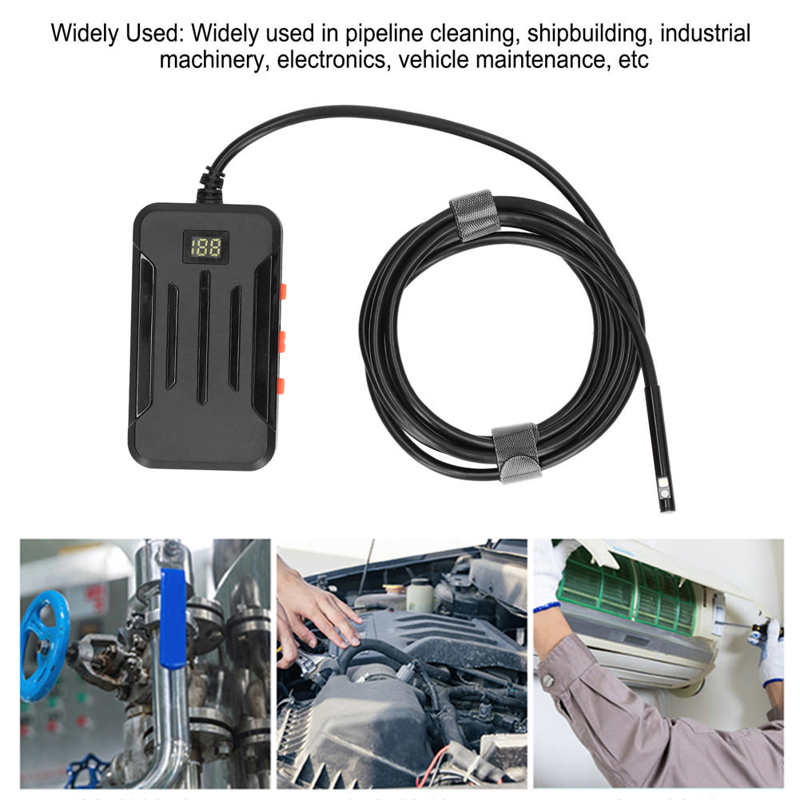Industrial Endoscope Dual Camera 1080P High Definition Wifi Endoscope for Pipeline Cleaning Shipbuilding Industry