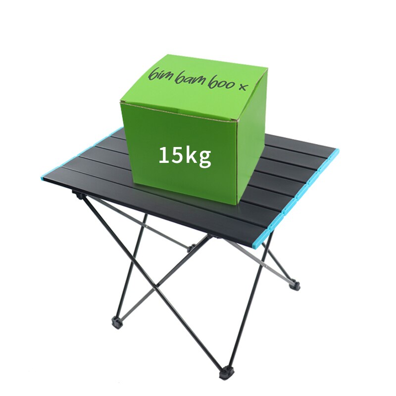 Folding Camp Table Large Portable Camping Table and Carrying Bags for Indoor and Outdoor Picnic