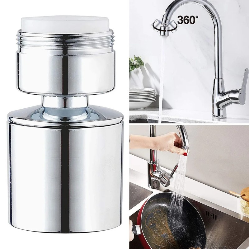 Keuken Waterkraan Beluchter 360 Graden Draaibare Kraan Universele Badkamer Waterkraan Filter Mondstuk Diffuser Adapter Filter Mondstuk