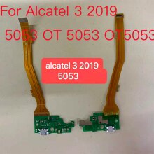Ipcs usb-ladeanschluss-flexkabel für alcatel 3 5053 ot 5053 ot5053