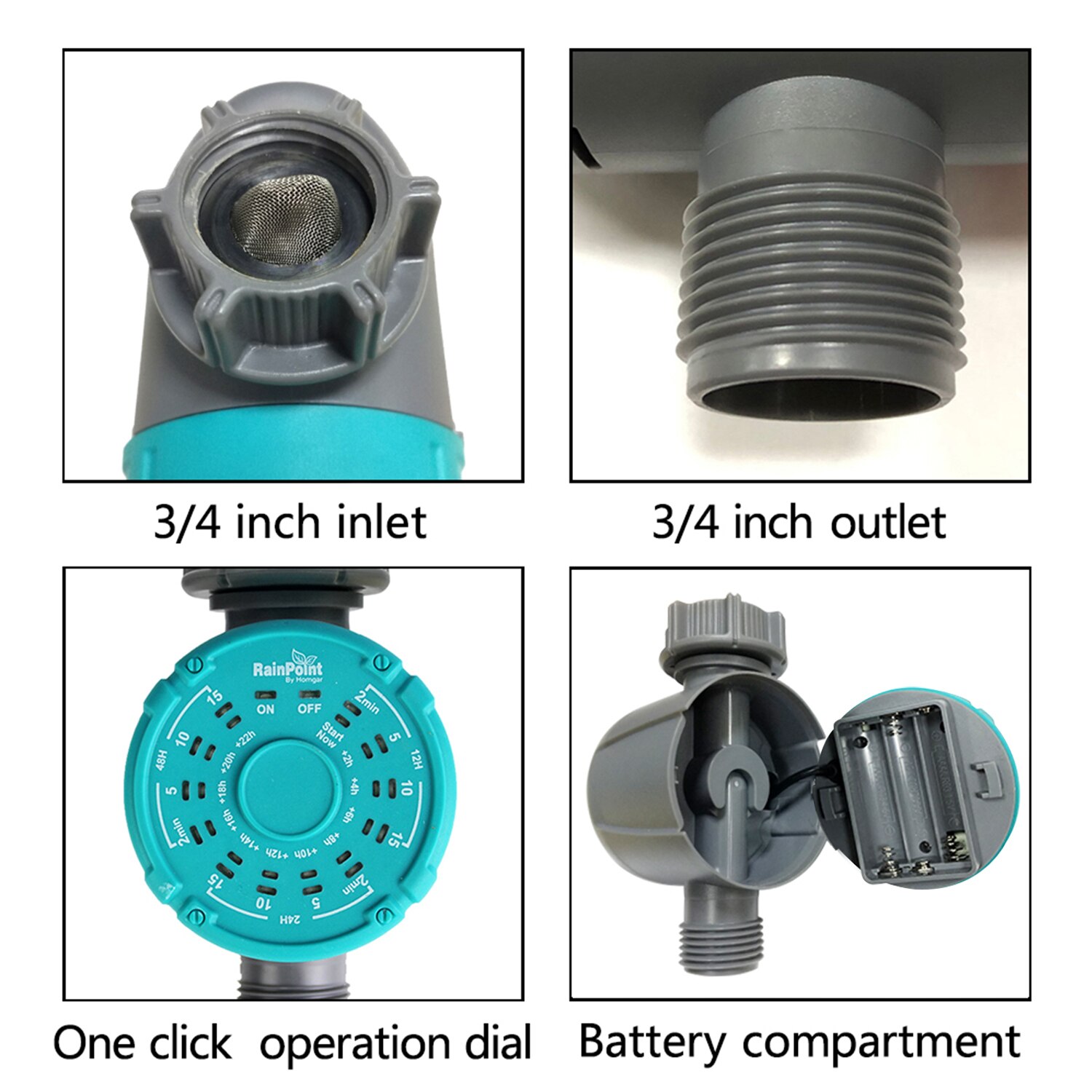 Watering Timer Irrigation System Garden Watering System Electronic Programmable Automatic Watering Waterproof Water Timer