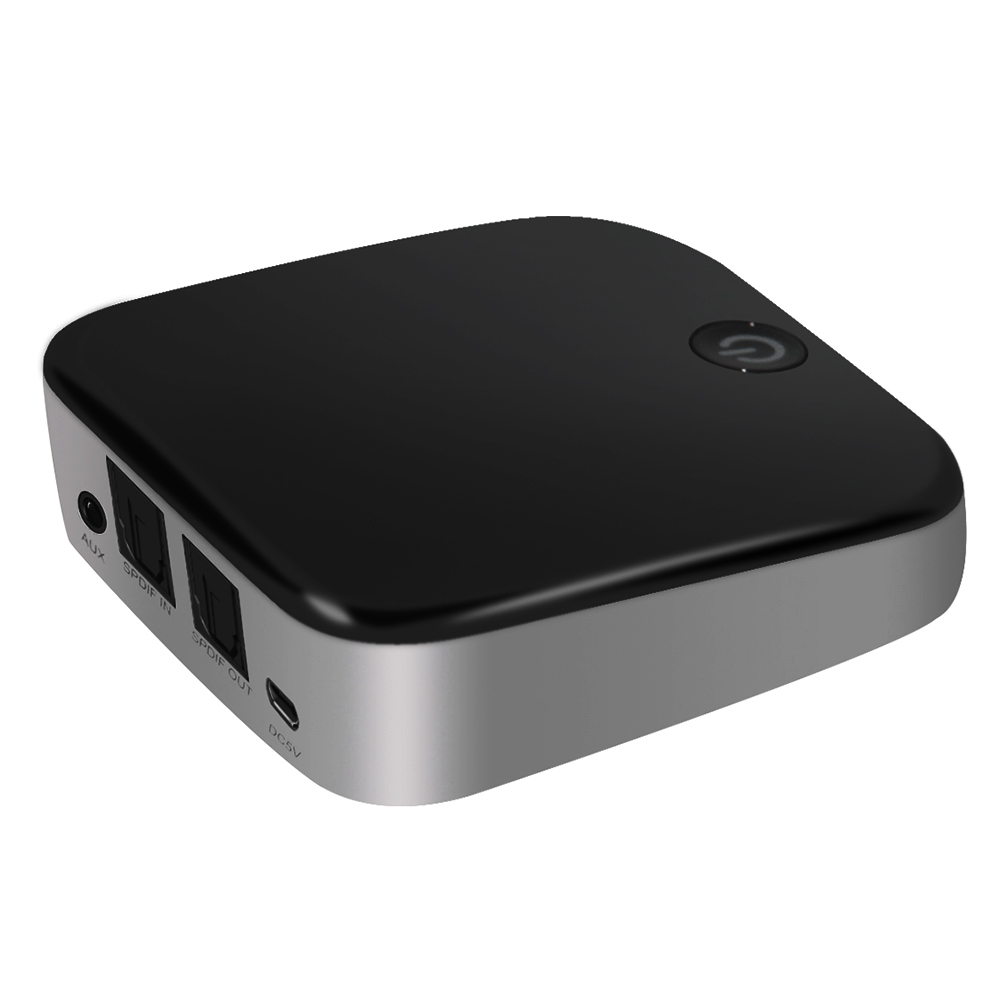 2 in 1 Bluetooth 4.1 Transmitter Wireless Receiver Stereo Audio Adapter Optical Toslink / SPDIF & Aux 3.5mm Support aptx APT-X
