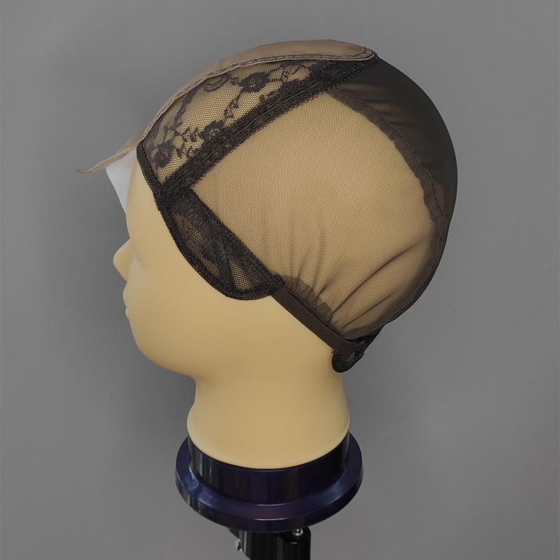 2X6 Closure-wig-caps Frontal lace wig base caps for making frontal lace wigs