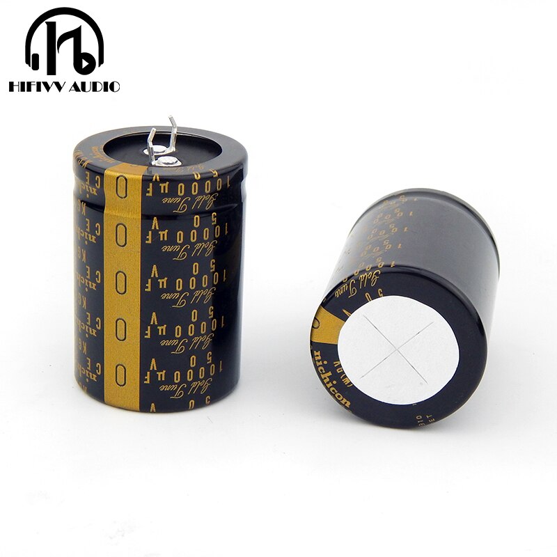 Condensatore Elettrolitico Audiofilo Nichicon KG 10000uF 75V – Badge Onkyo – 30x60mm Snap-In