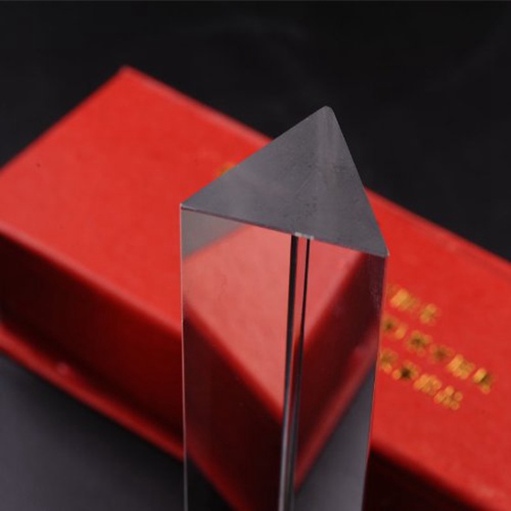 2 Inch Physics Teaching Precision Optical Glass Prism