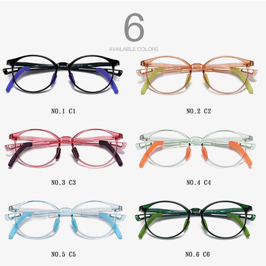 AEVOGUE Child Anti Radiation Optical Frame TR90 Blue Light Blocking Glasses Game Eyeglasses AE0917