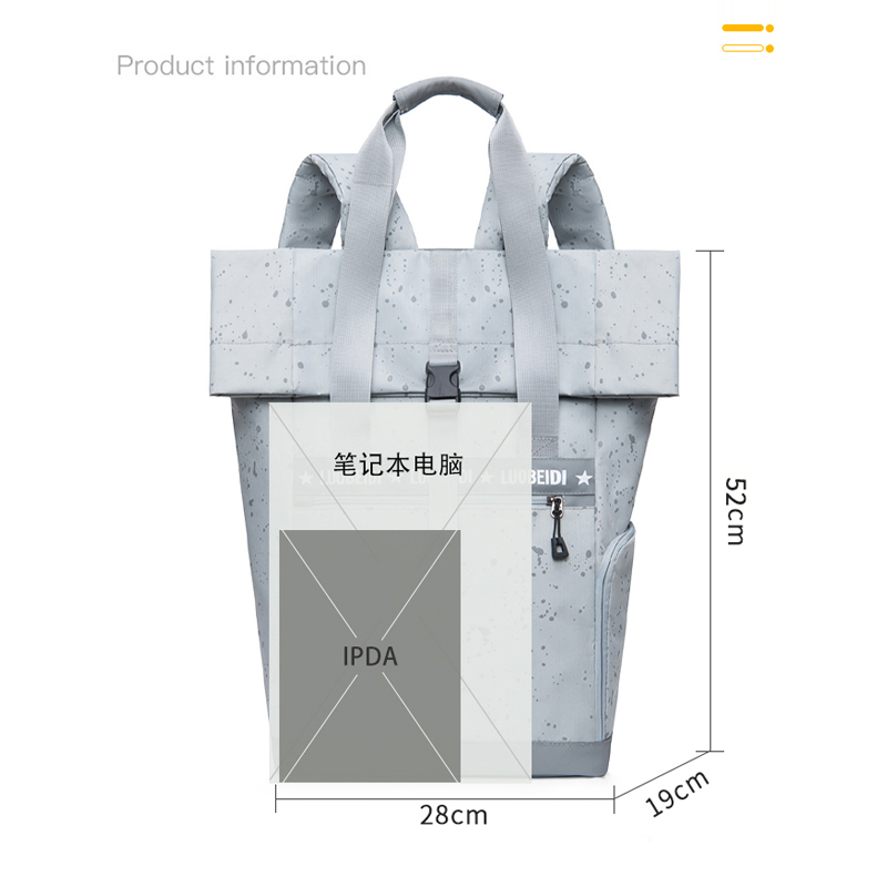 Trend Paar Sterrenhemel Rugzak Unisex School Rugzak Expandable Waterdichte Rugzak Draagbare Oxford Tas