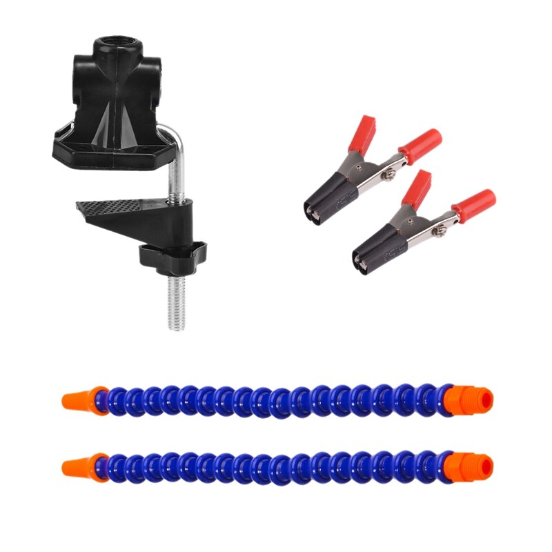 Soldering Welding Bench Vise Table Clamp Station 2Pcs Flexible Arms Rotatable