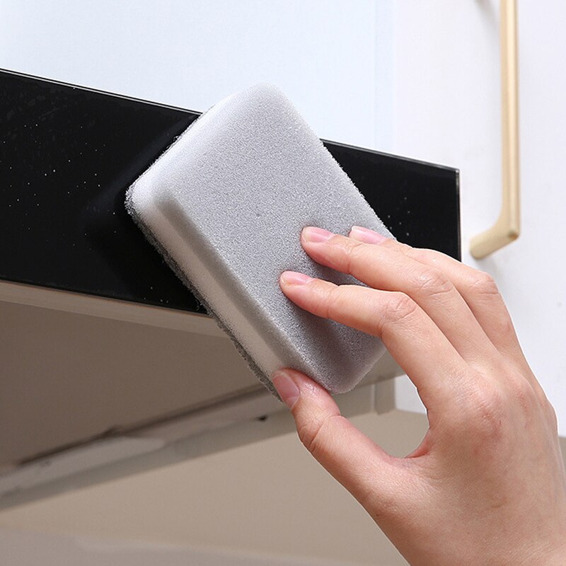 5pcs Cleaning Sponge High Density Eraser Soft Scouring Pad Cleaning Cloth Cleaning Brushes Kitchen Bathroom Dish Tools