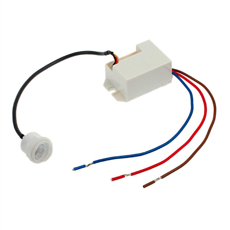 360 Degree Recessed PIR Sensor Detector Light Switch Ceiling Occupancy Motion Light Switch 220-240V/AC 800W