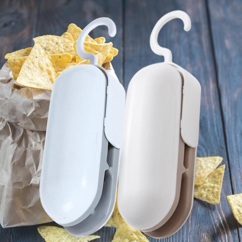 Bærbar miniforseglingsmaskine plastikpose madforsegler sart husholdningskøkken gadgets hjem køkken emballage tilbehør