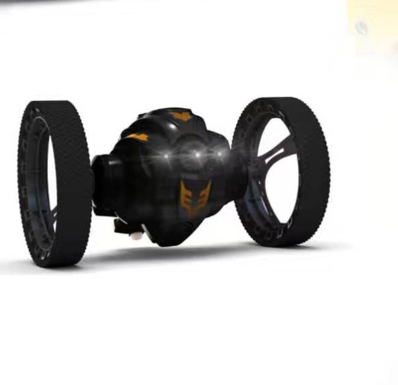 RC Car with Camera 2.0mp Jumping Sumo WIFI Bounce Car PEG SJ88 4CH 2.4GHz Toy with Flexible Wheels Remote Control Toys: black2without camera