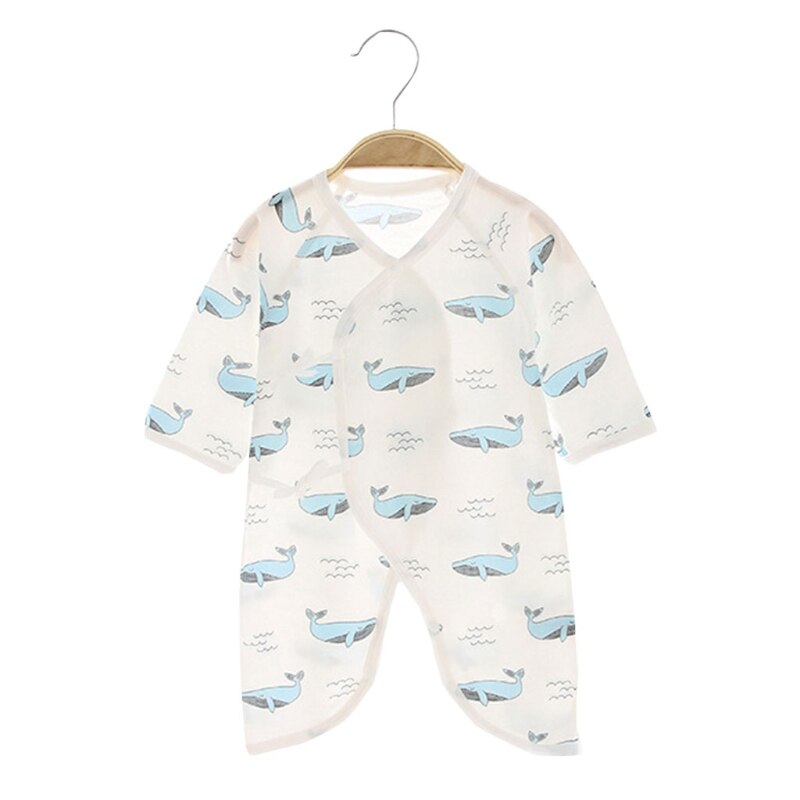 Pasgeboren Baby Jongen Meisje Romper Bodysuit Een Stuk Dunne Jumpsuit Outfits, Geschikt Voor Zomer, 0-2 Jaar