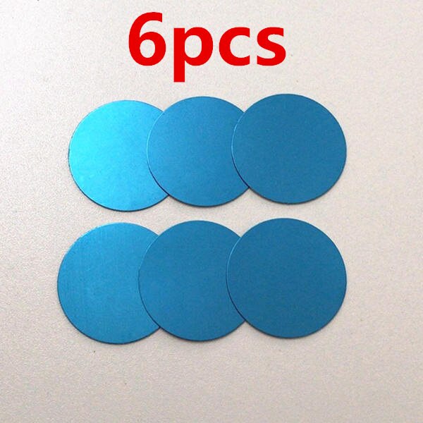 360 Draaibare Magnetische Auto Houder Magneet Auto Telefoon Houder Voorruit Stand Mount Ondersteuning Gratis Hand Auto Telefoon Houder Beugel: 6pcs metal NO Holder