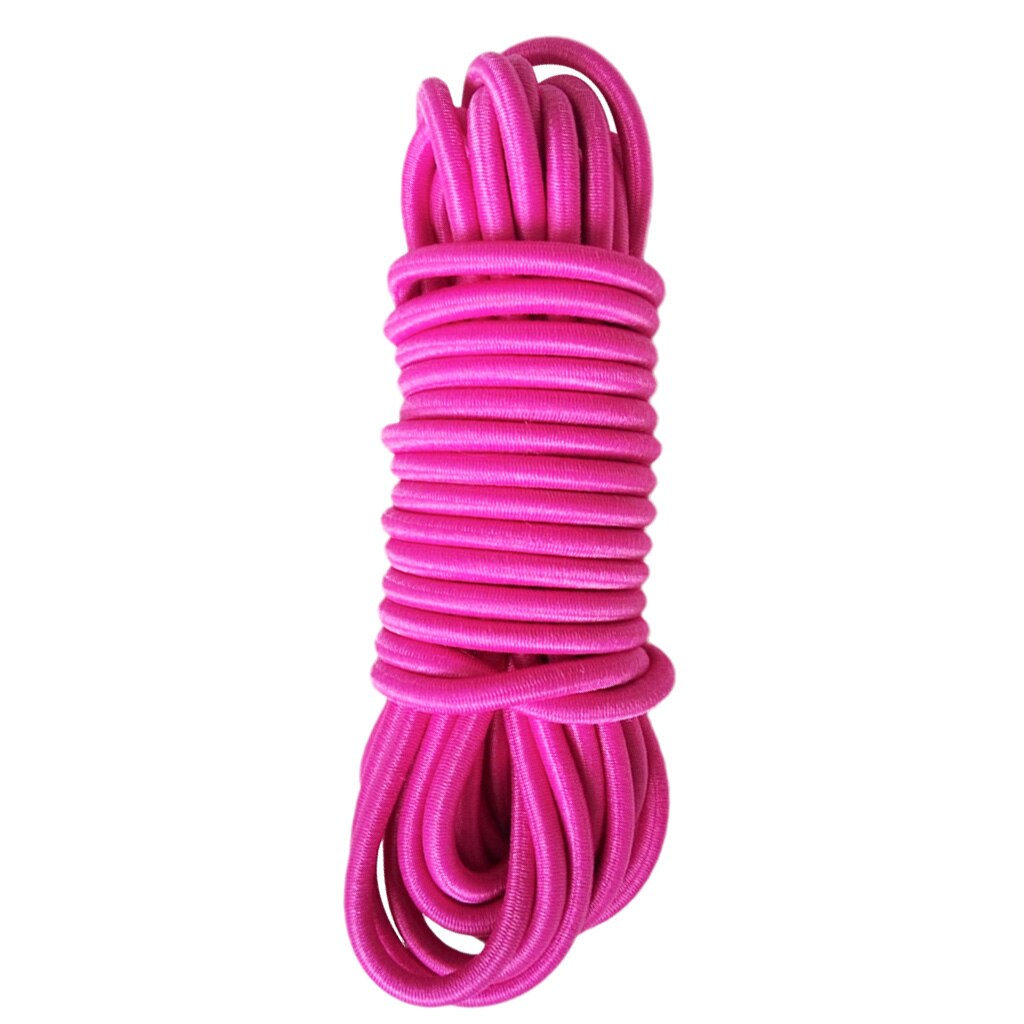 4mm x 10 meter sterk elastisch bungee-koord schokkoord vastbinden doe-het-zelf verschillende kleuren