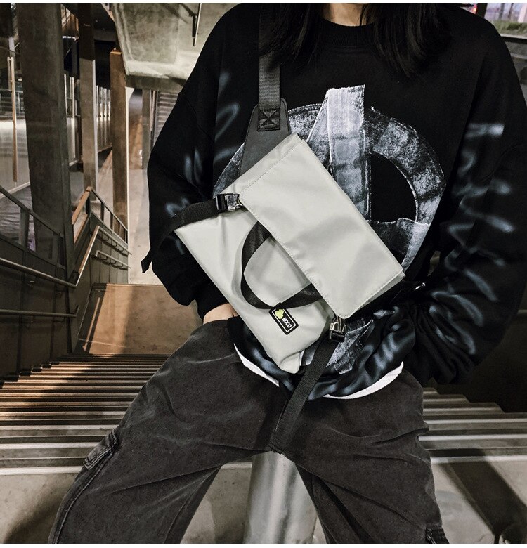 Multifunction Men Casual Chest Bag Oxford Waterproof Messenger Travel Bags Sling Bags Women Trip Shoulder Crossbody Bags for Men