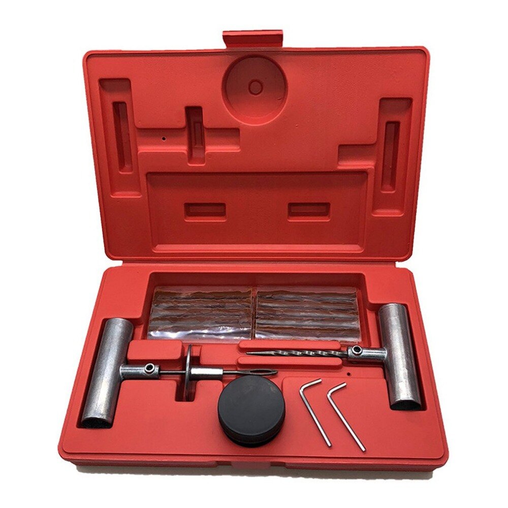 Tire Repair Kit Car Van Motorcycle Bike Tire Repair Tools Emergency Heavy Duty Tubeless Tire Puncture Repair Kit