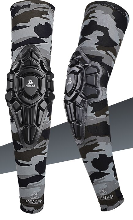 Mangas de hielo anticaída para motocicleta, coderas para montar en moto, Mangas de seda de hielo de alta elasticidad, protector solar que absorbe el sudor en frío: Gris oscuro