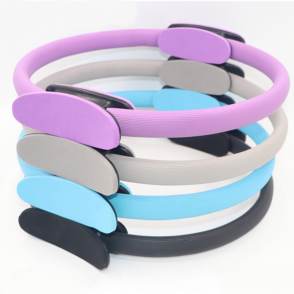 1pc fitness jooga ympyrä pilates urheilu magic ring naisten kineettinen vastus ympyrä kuntosali harjoitus pilates tarvikkeet