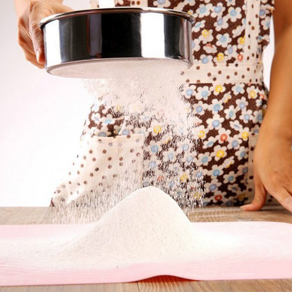 Silicone Dough Flour Cutting Mat Heat Resistance Pastry Boards Rolling Fondant Mat Pad Kitchen Cooking Boards Cake Baking Tools