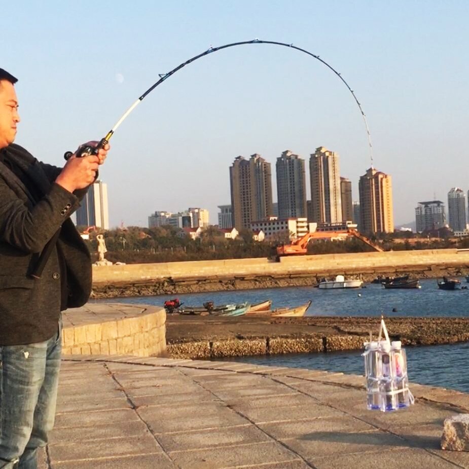 TOMA 1.80m Jigging ośmiornica spinning wędka węglowa 2 sekcja MH 50-180g przybrzeżny morze gitara basowa odlew wędka na łódkę słonowodne