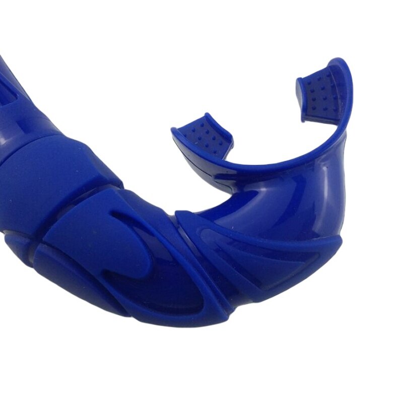 Tubo de respiración de Snorkel plegable de silicona Flexible enrolladas tipo húmedo completo para buceo Snorkel natación accesorios de agua