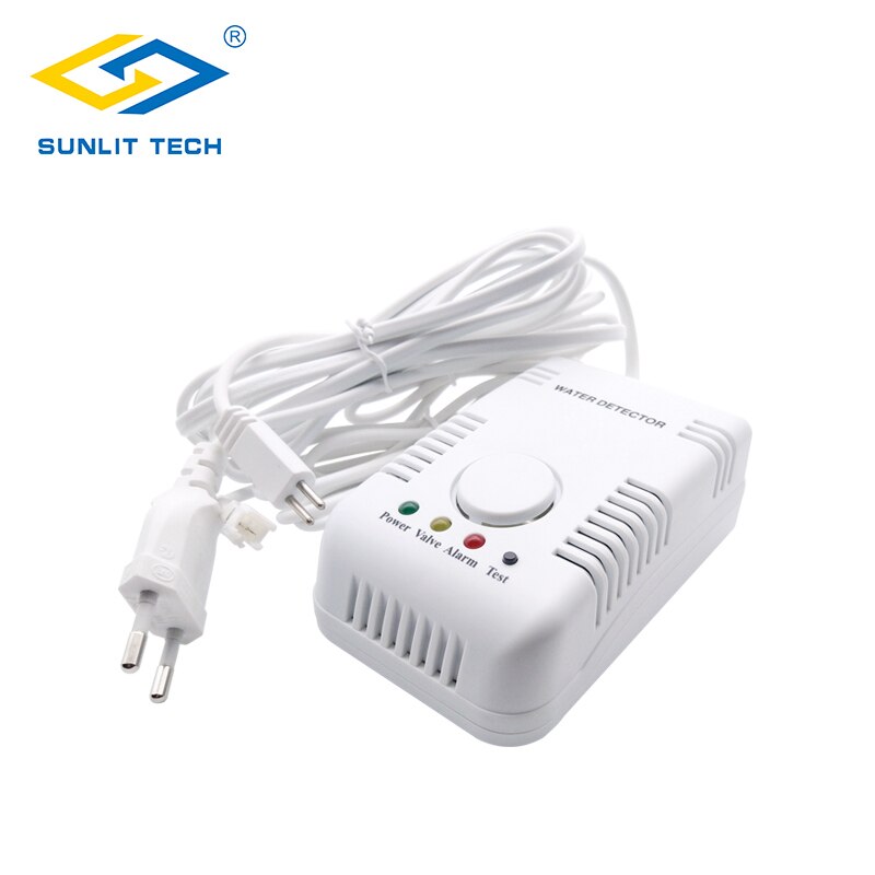 WZ803 Water Leaking Sensor with Automatical Shut Off DN15 Manipulator Valve Water Flood Overflow Detector Russian: WZ803