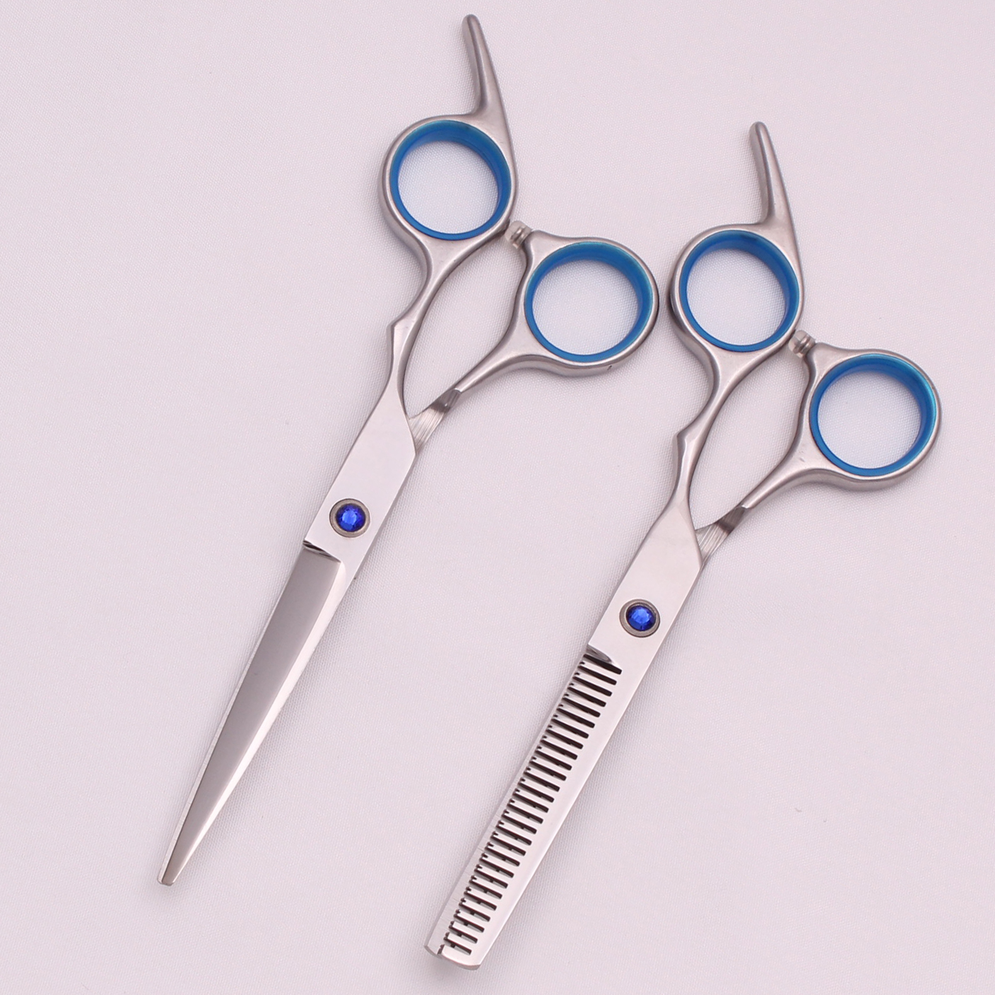 6.0 ''Professionele Haar Schaar Knippen Schaar Dunner Kappers Kapsel Scheermessen Kam Set Salon Kapper & Thuis